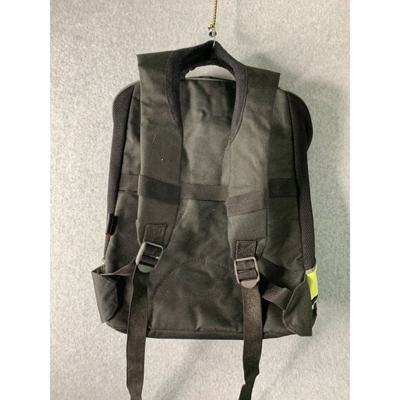 Sourano Logomark Backpack Going Place Black Green padded shoulder straps - Picture 7 of 7